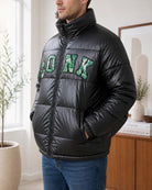 Unisex Green Printed Jacket - Conk - StylePhase SA