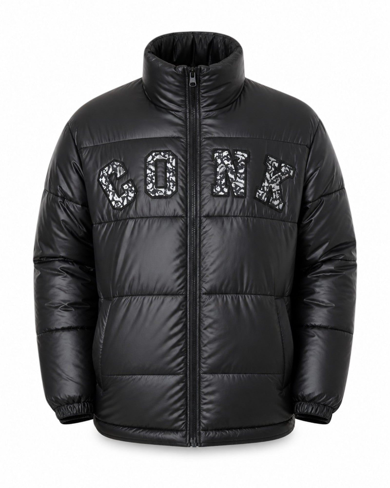 Unisex Grey Printed Jacket - Conk - StylePhase SA
