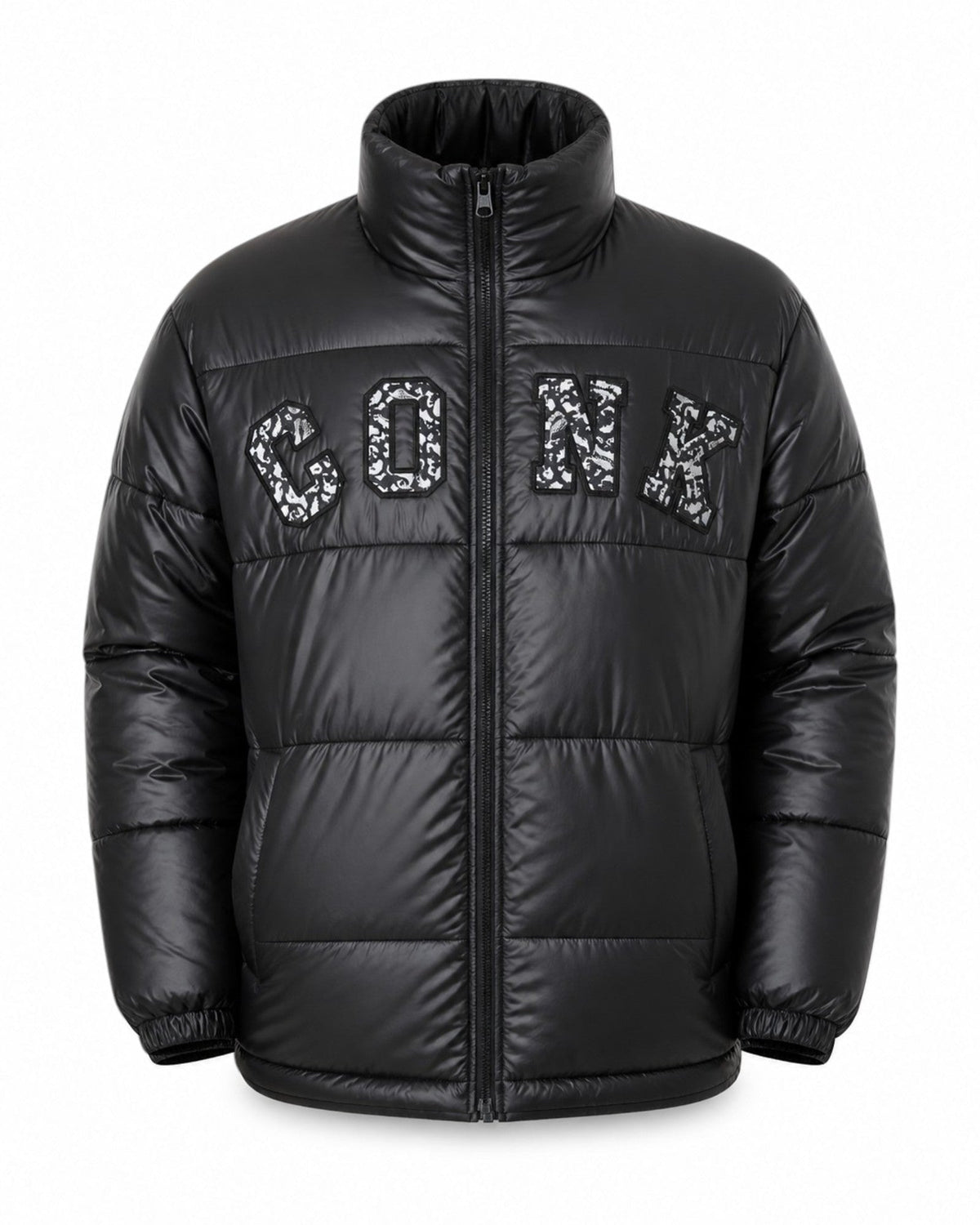 Unisex Grey Printed Jacket - Conk - StylePhase SA